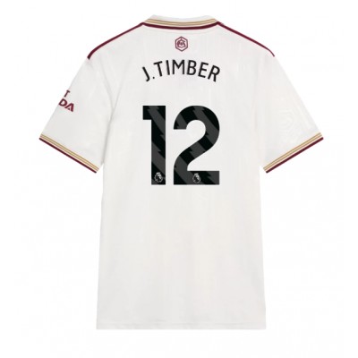 Fotballdrakt Herre Arsenal Jurrien Timber #12 Tredjedrakt 2025-26 Kortermet Fotballdrakt Herre Arsenal Jurrien Timber #12 Tredjedrakt 2025-26 Kortermet